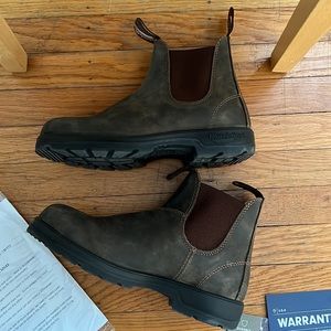 BLUNDSTONE U SUPER 550 585 Size 6 US women Size 8.5/9   Rust/Brown